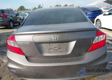 2012 Honda Civic Ex from USA, damaged, VIN 2HGFB2F87CH526009